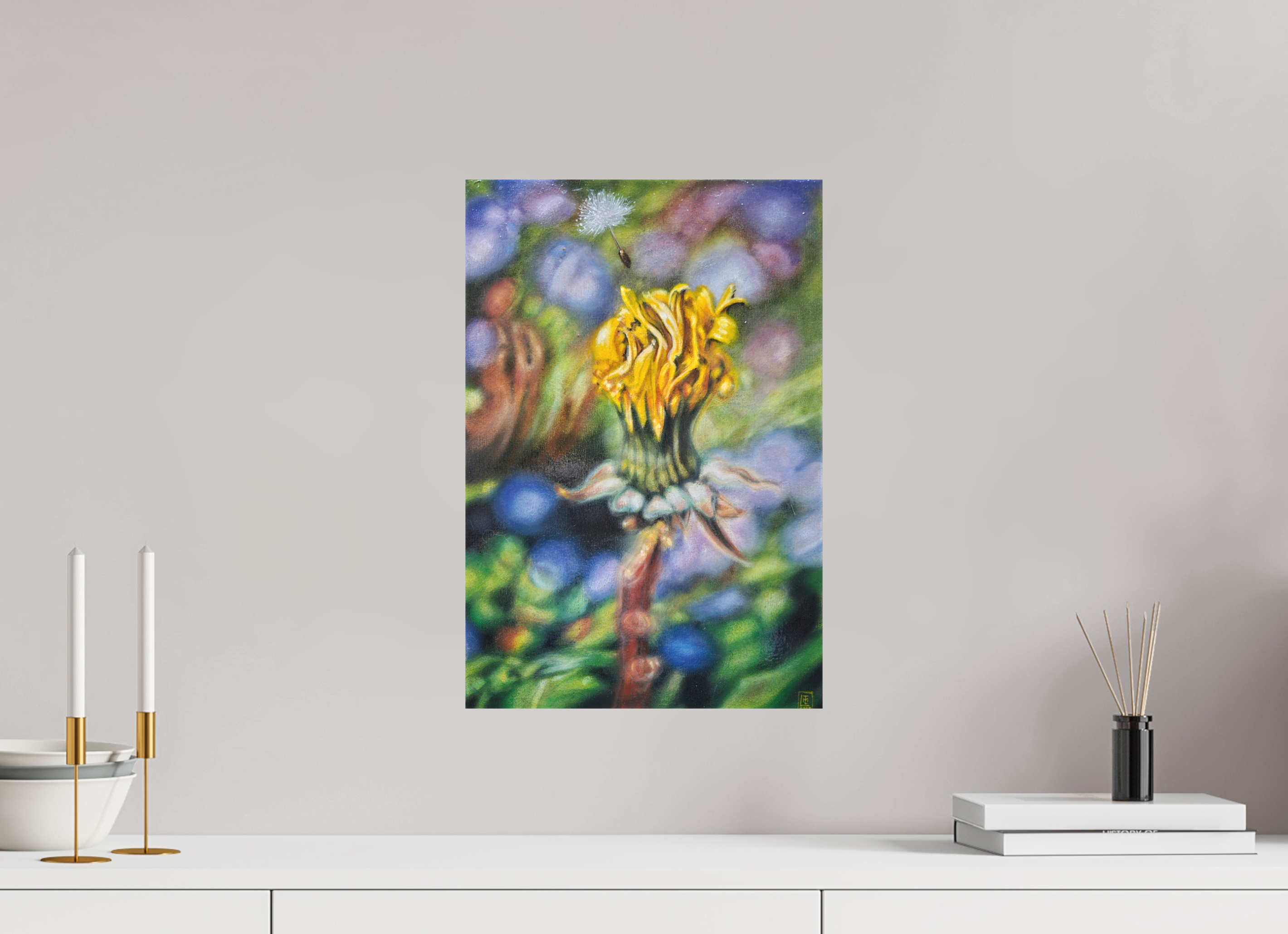 30 x 45 cm, Leinwand Das göttliche Ideal
