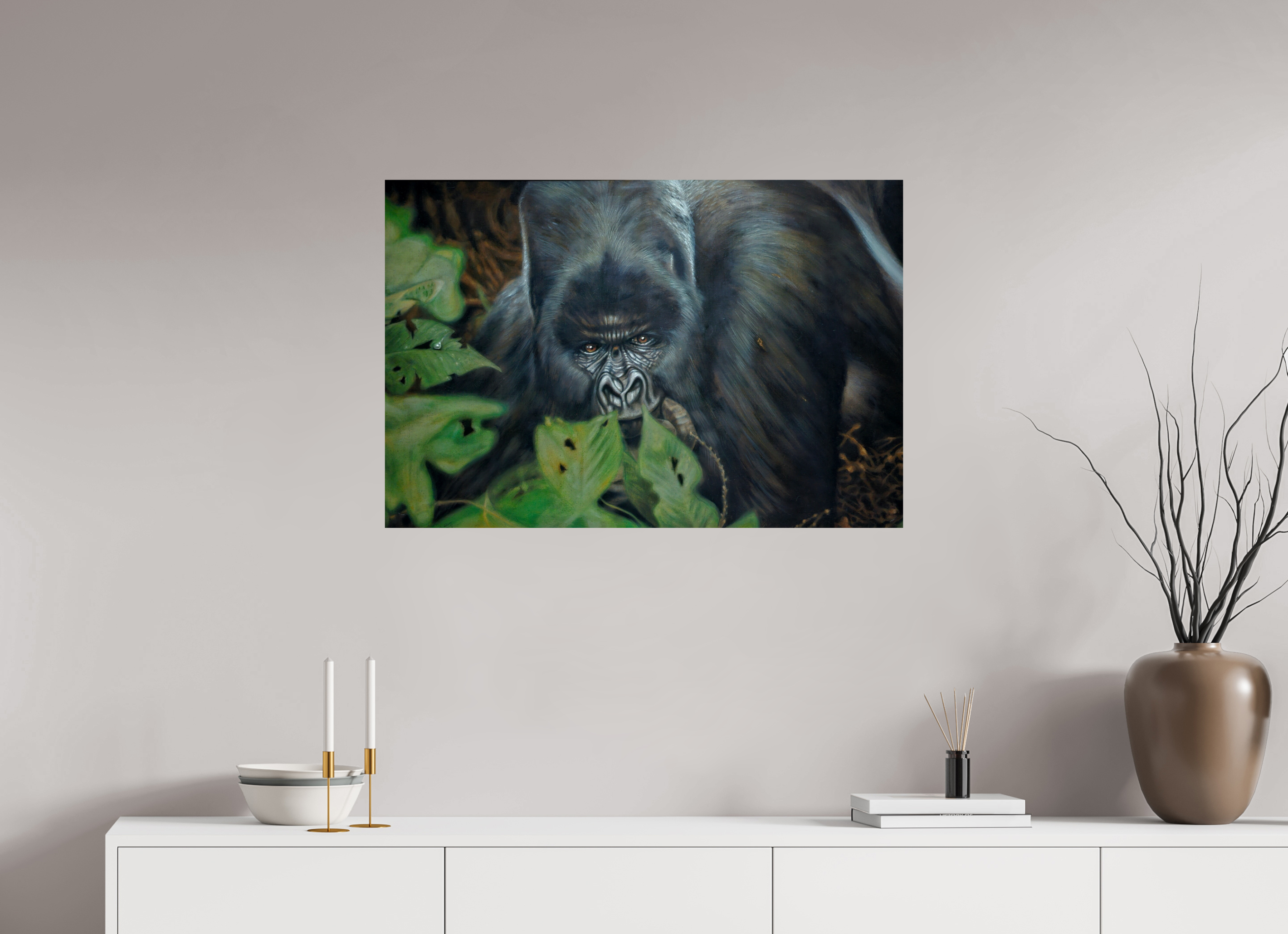 89,3 x 60 cm, Fine Art Print Des Kaisers Träne