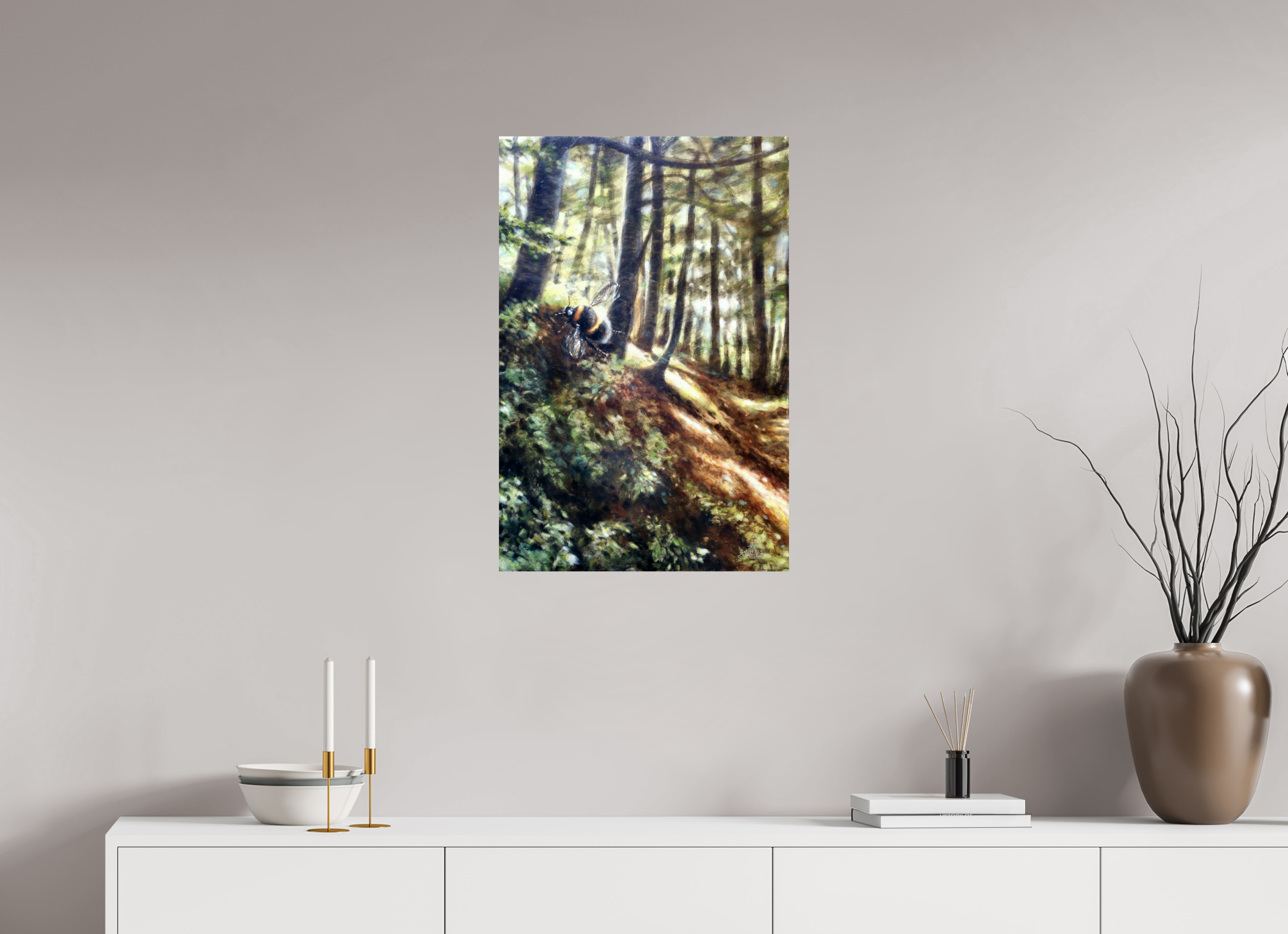 50 x 75 cm, Fine Art Print Der Flug des Ikarus