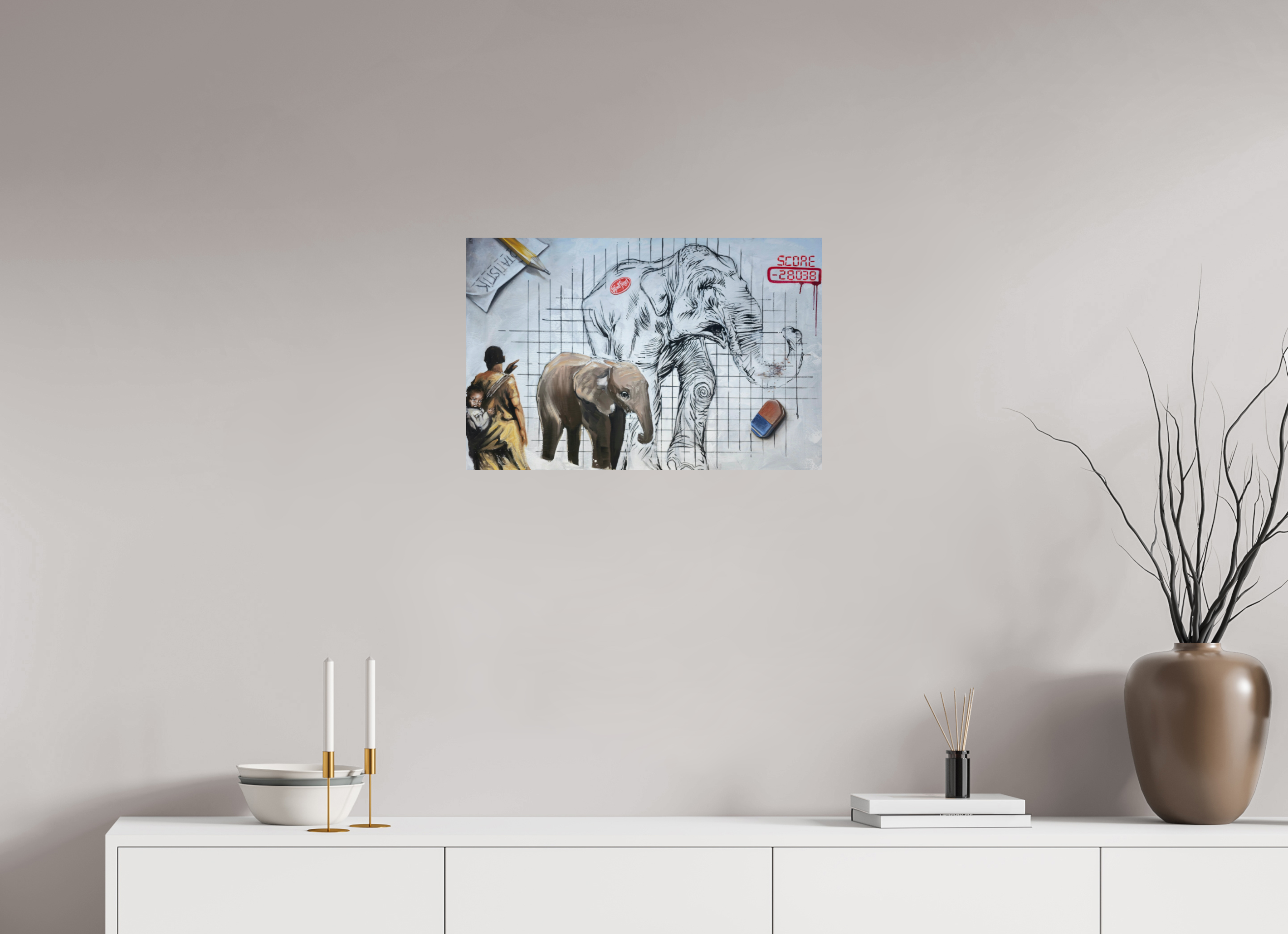 61,3 x 40 cm, Fine Art Print AUSRADIERT