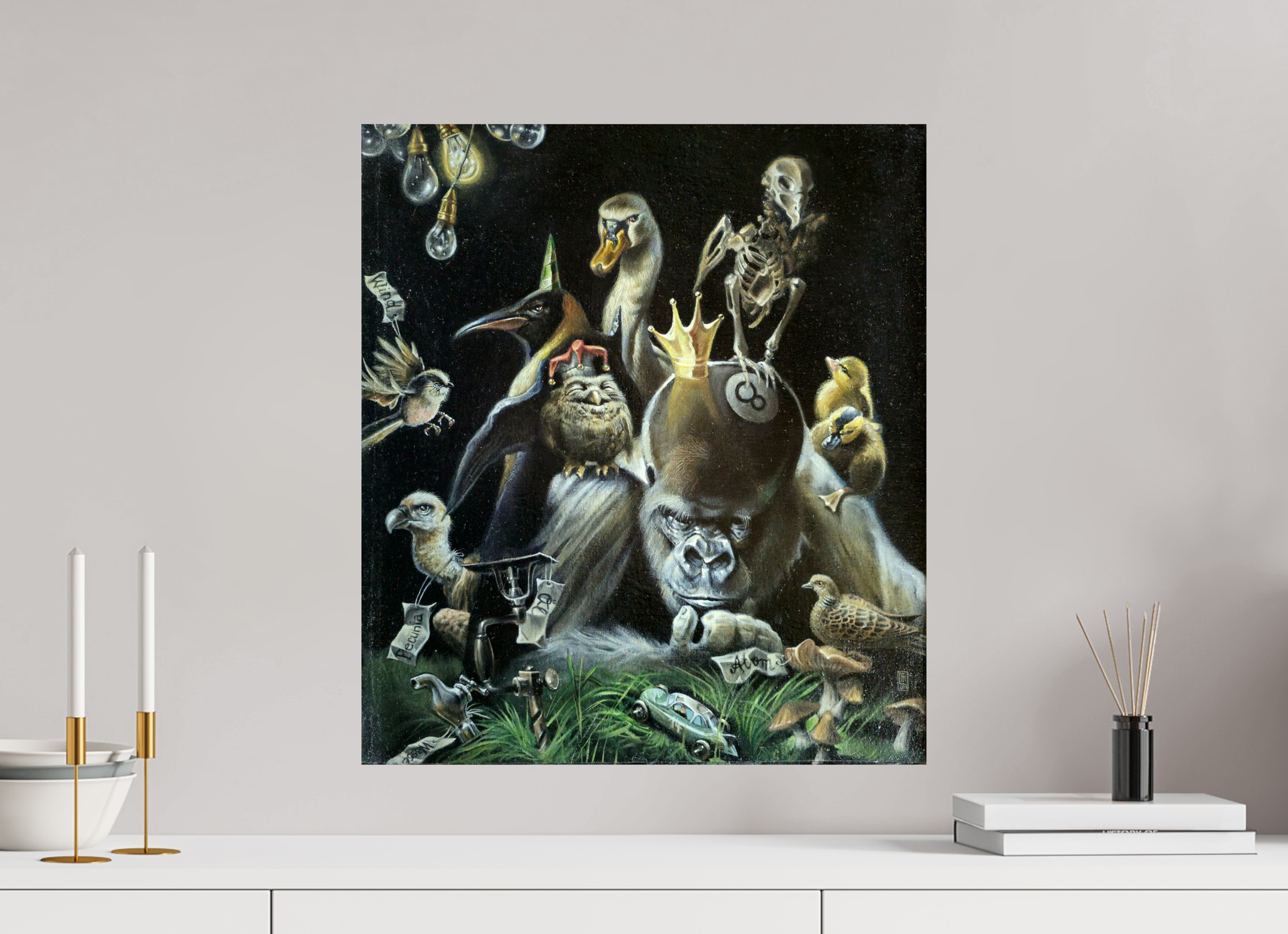 50 x 56,7 cm, Fine Art Print Gib 8 (acht!)