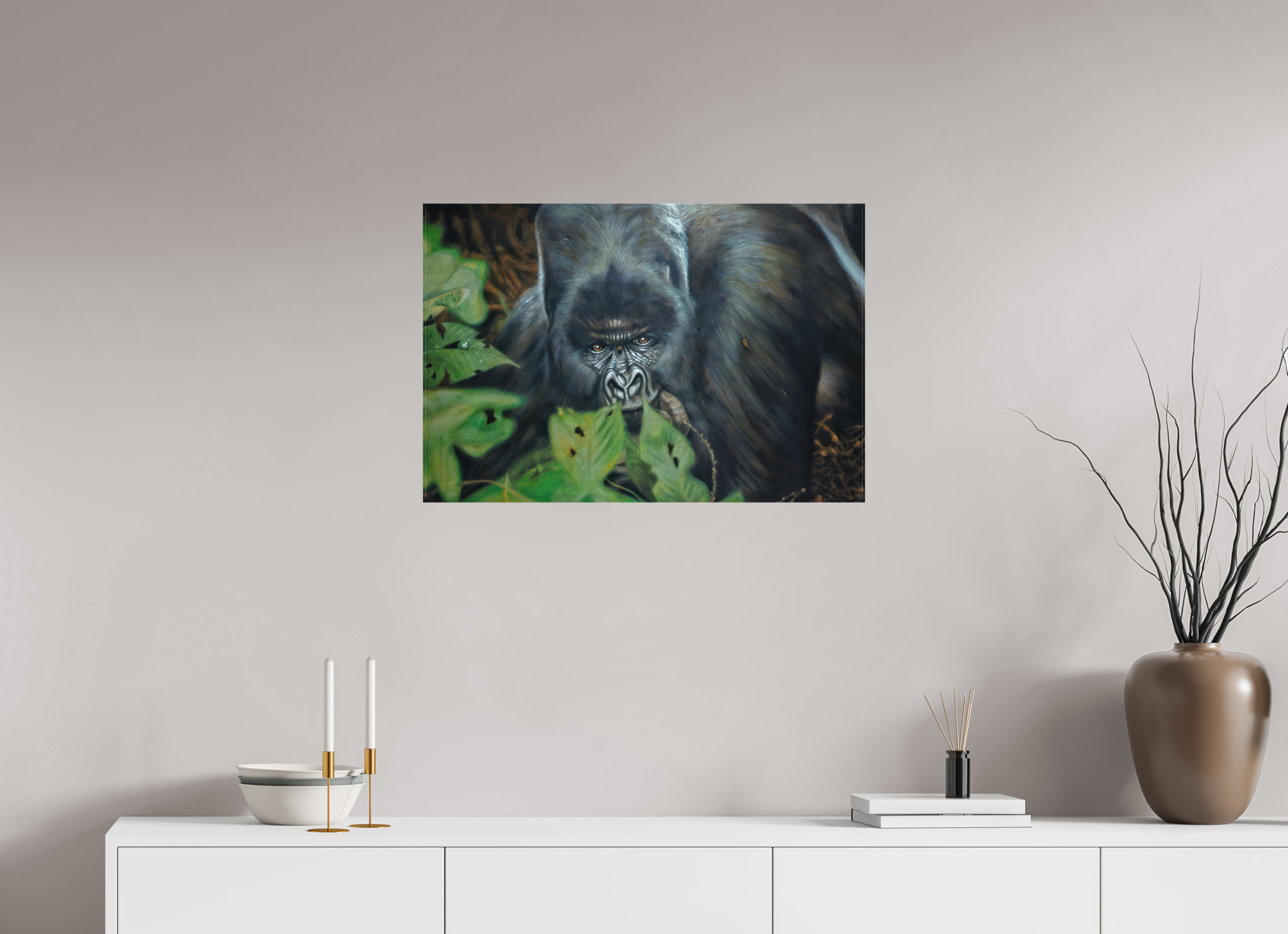 74,5 x 50 cm, Leinwand Des Kaisers Träne