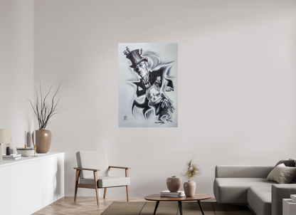 DIN A0 (84,1 x 118,9 cm), Fine Art Print The Industrial Sage (Der Hüter der Glut)