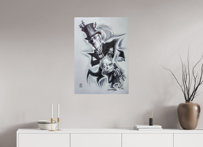 DIN A1 (59,4 x 84,1 cm), Fine Art Print The Industrial Sage (Der Hüter der Glut)