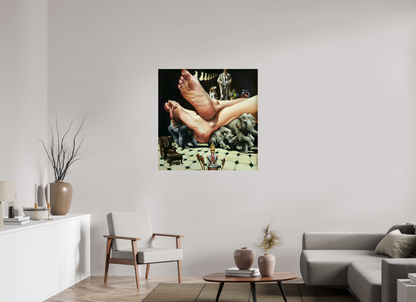 100 x 101,6 cm, Fine Art Print Domestizierung