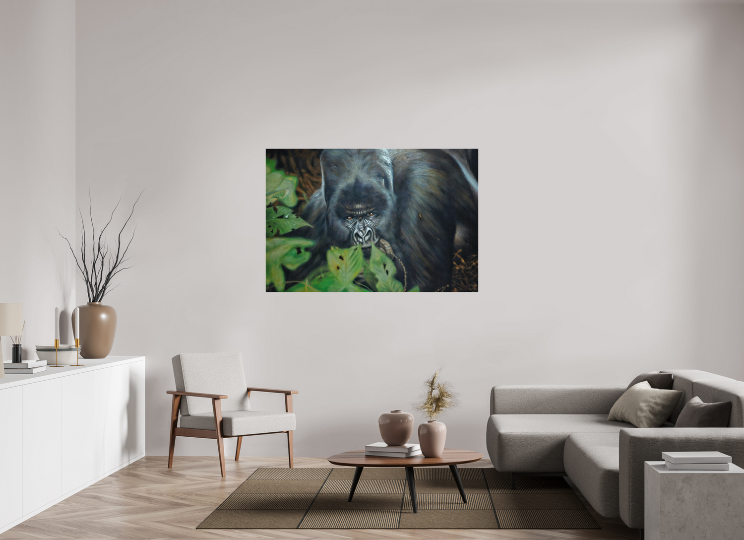 148,9 x 100 cm, Leinwand Des Kaisers Träne