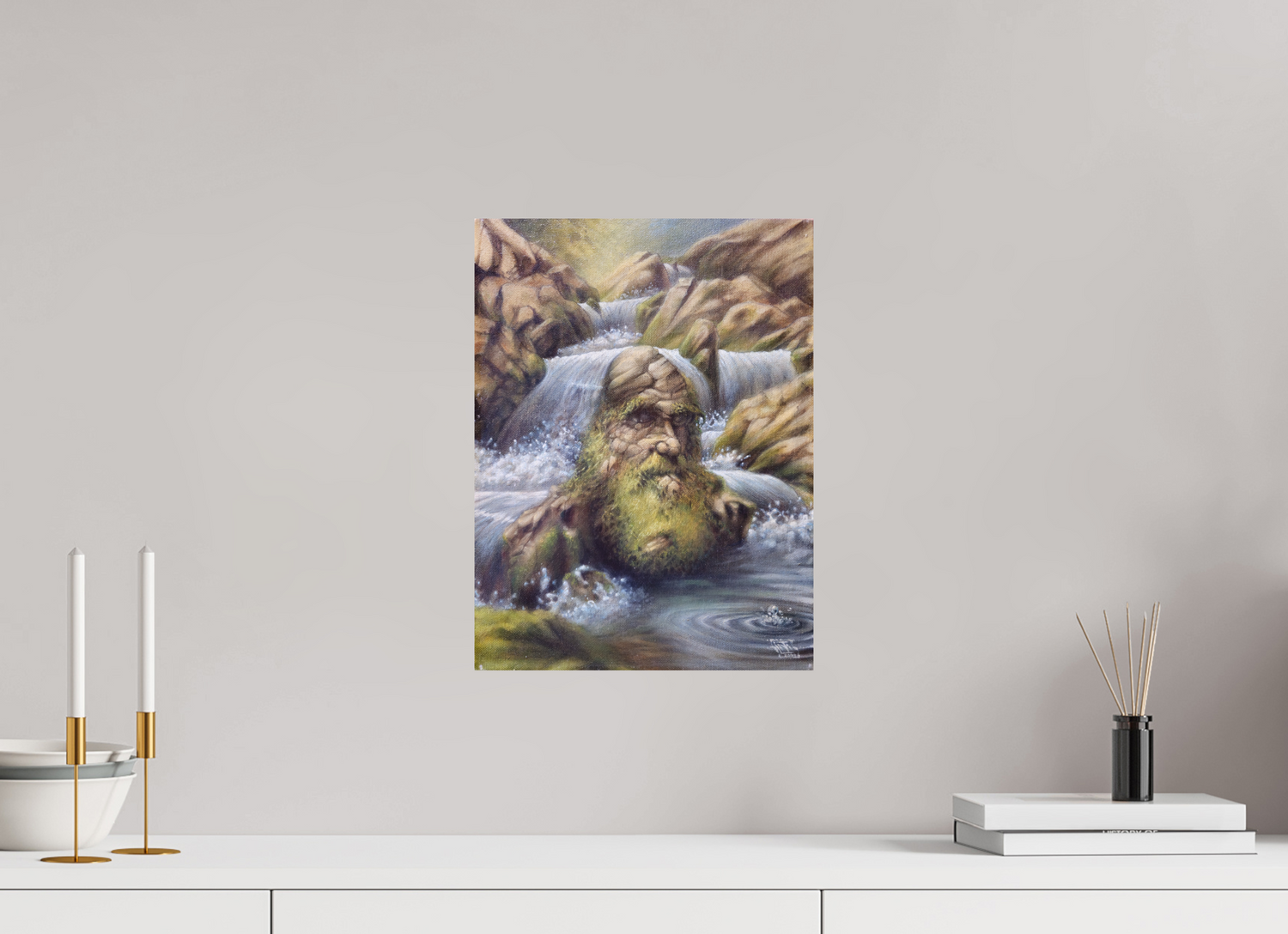 30 x 40 cm, Fine Art Print Darwins Fluss