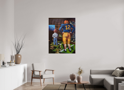 90 x 120 cm, Fine Art Print KolonisationsSchach