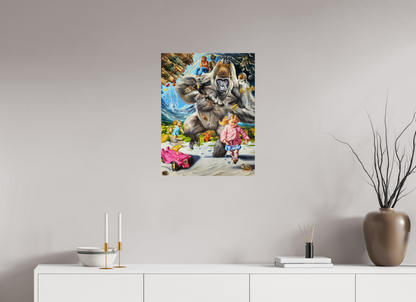 50 x 65,4 cm, Fine Art Print Kinderseelen