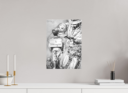 DIN A3 (29,7 x 42 cm), Leinwand Ein neues Zeitalter