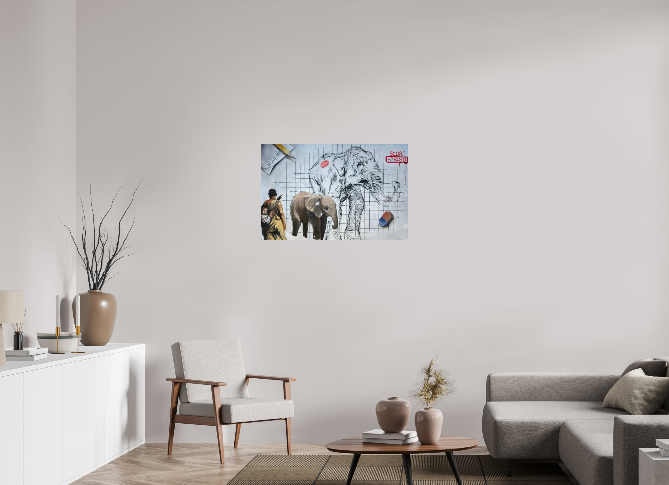 92 x 60 cm, Fine Art Print AUSRADIERT