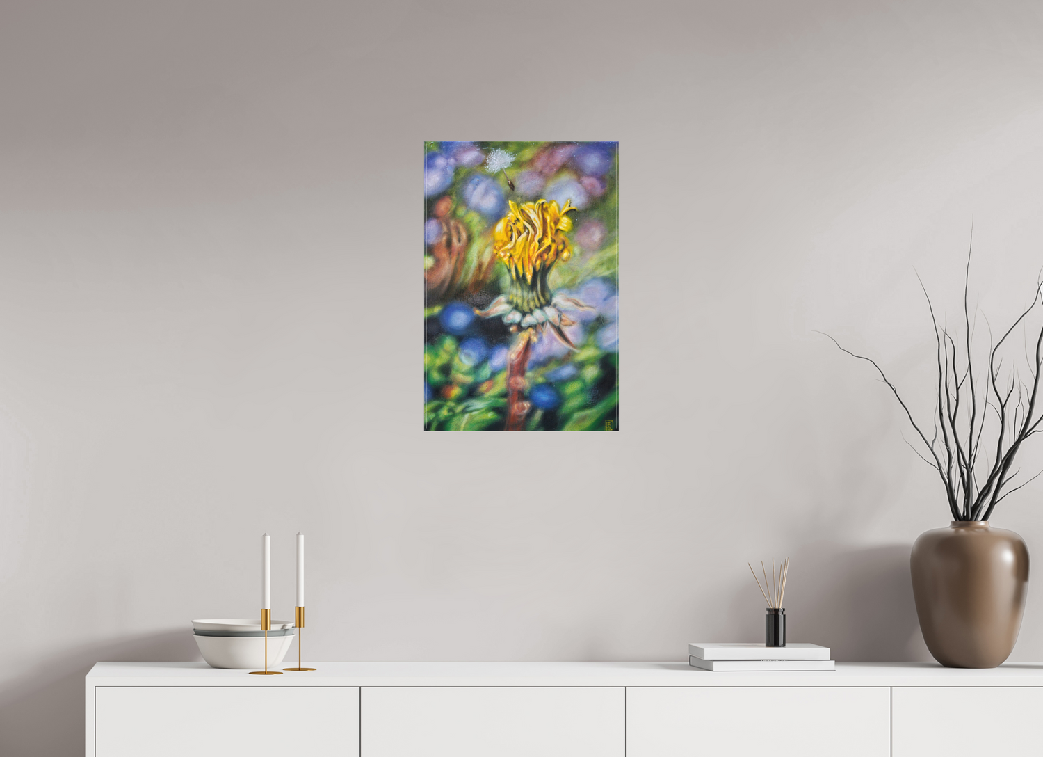 40 x 60 cm, Leinwand Das göttliche Ideal