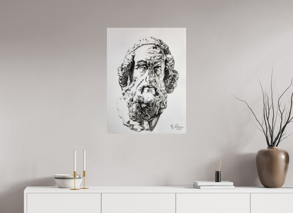60 x 80 cm, Fine Art Print Homer &amp; Homer – Das Fundament der Erzählung
