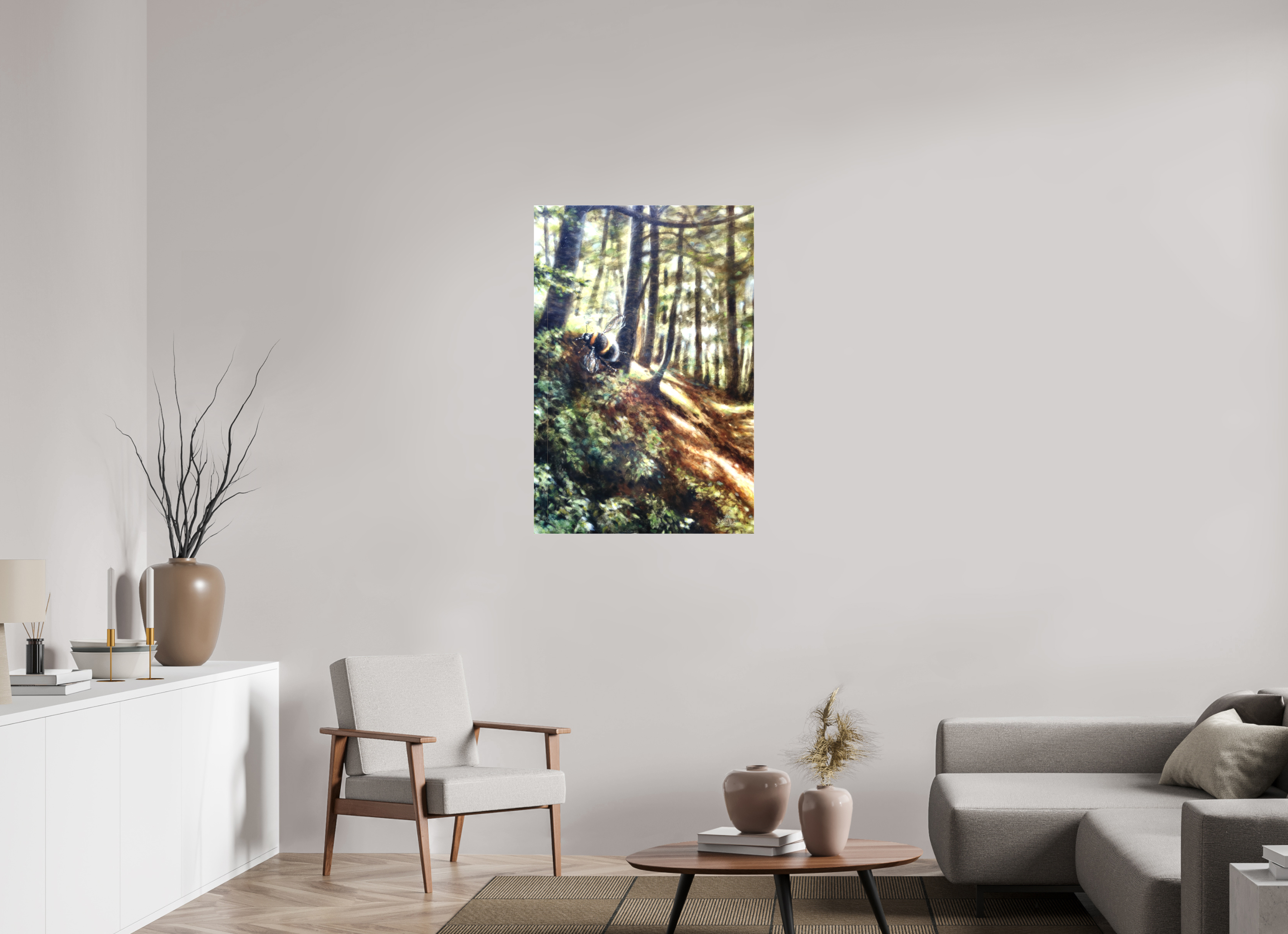 70 x 105 cm, Leinwand Der Flug des Ikarus