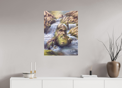 60 x 80 cm, Leinwand Darwins Fluss