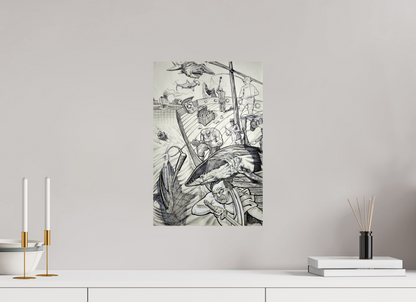 30 x 45 cm, Fine Art Print Der Fang