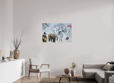 107,3 x 70 cm, Fine Art Print AUSRADIERT