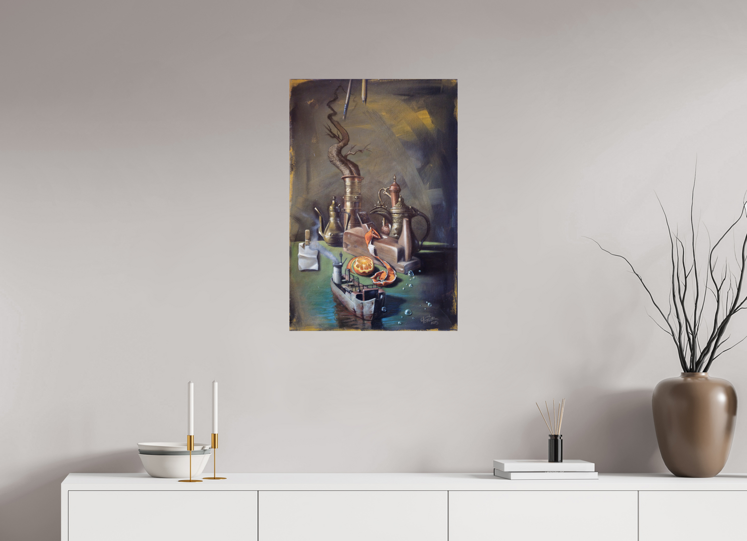 50 x 75 cm, Fine Art Print Un-realistisch