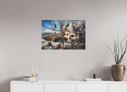 75 x 50 cm, Leinwand Die Diplomaturgie