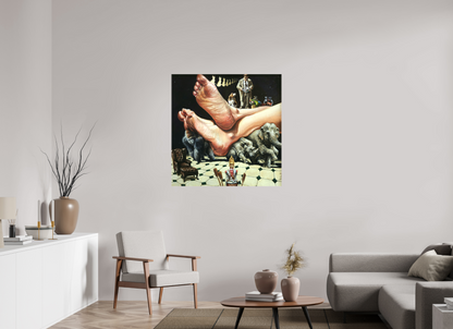 100 x 101,6 cm, Leinwand Domestizierung