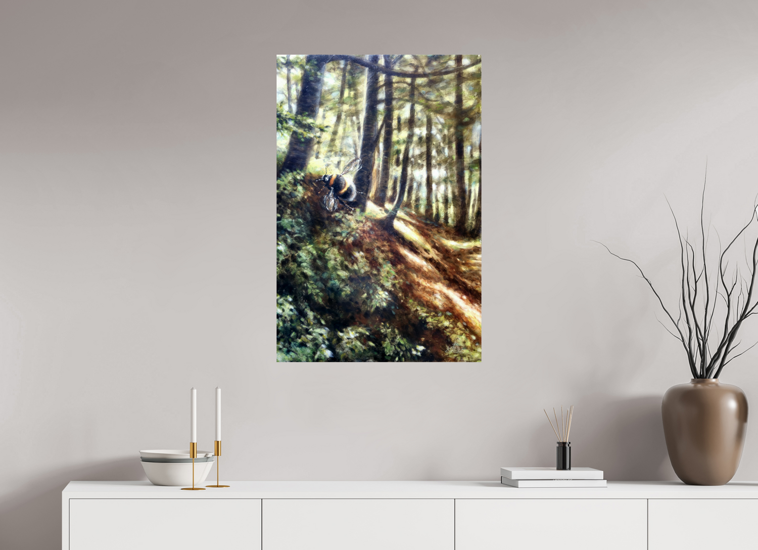 60 x 90 cm, Fine Art Print Der Flug des Ikarus