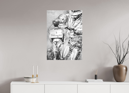 DIN A1 (59,4 x 84,1 cm), Leinwand Ein neues Zeitalter