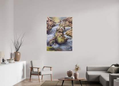 90 x 120 cm, Fine Art Print Darwins Fluss