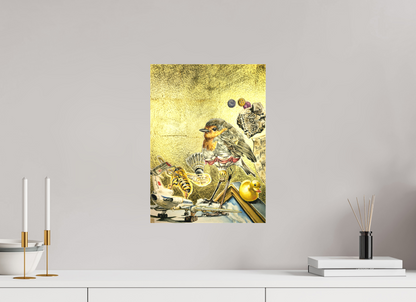 30 x 41,7 cm, Leinwand Schwebeteilchen