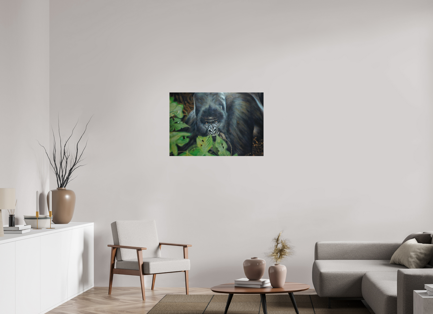 89,3 x 60 cm, Leinwand Des Kaisers Träne