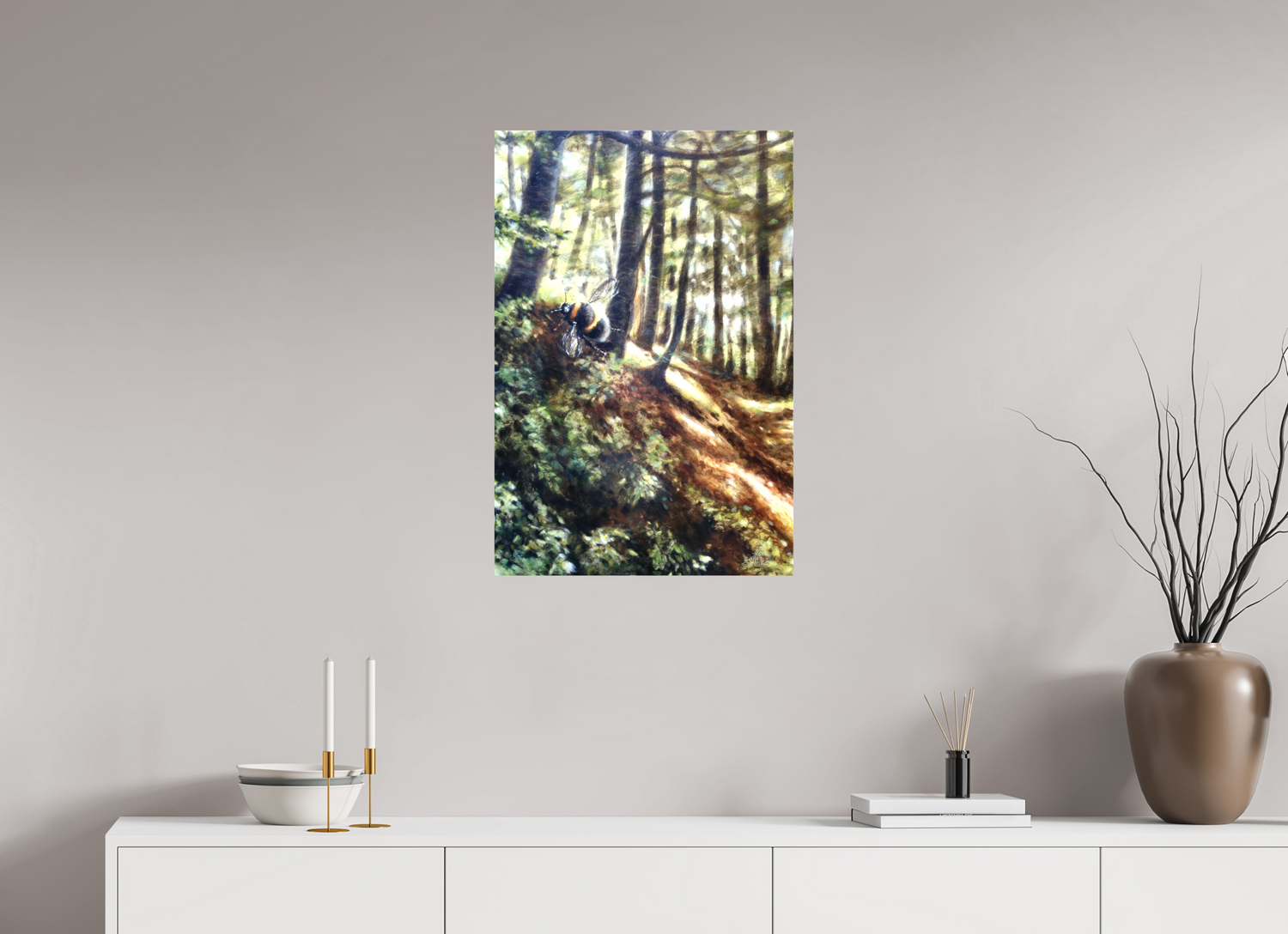 50 x 75 cm, Leinwand Der Flug des Ikarus