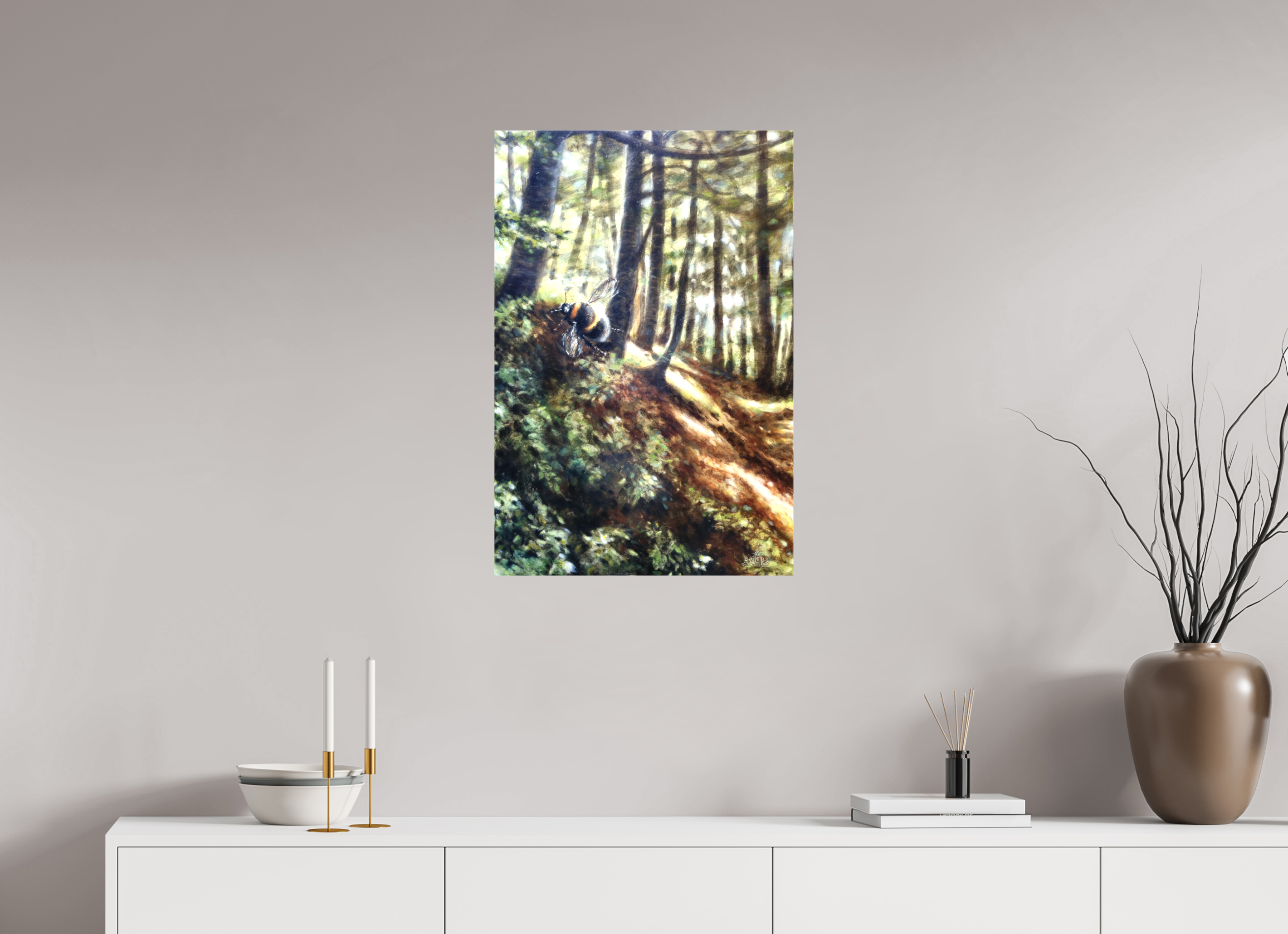 50 x 75 cm, Leinwand Der Flug des Ikarus