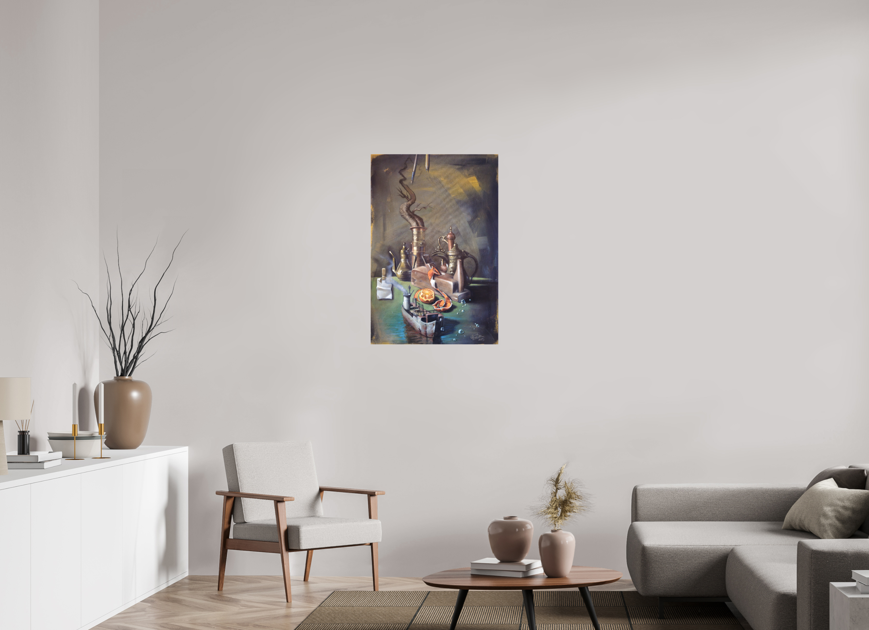 60 x 90 cm, Leinwand Un-realistisch