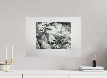 DIN A2 (59,4 x 42 cm), Fine Art Print Der Schlaf