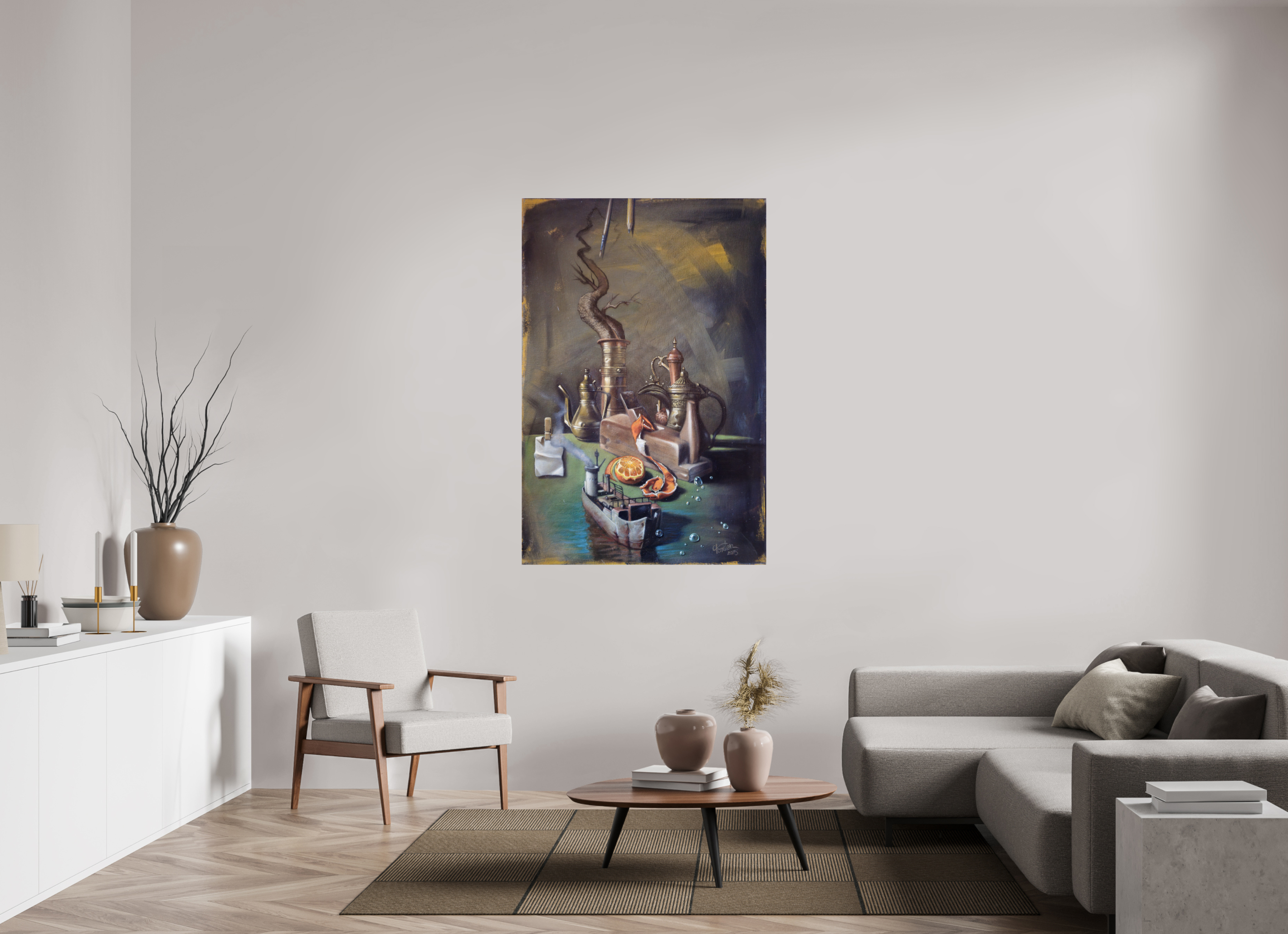 100 x 150 cm, Fine Art Print Un-realistisch