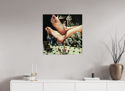 70 x 71,1 cm, Fine Art Print Domestizierung