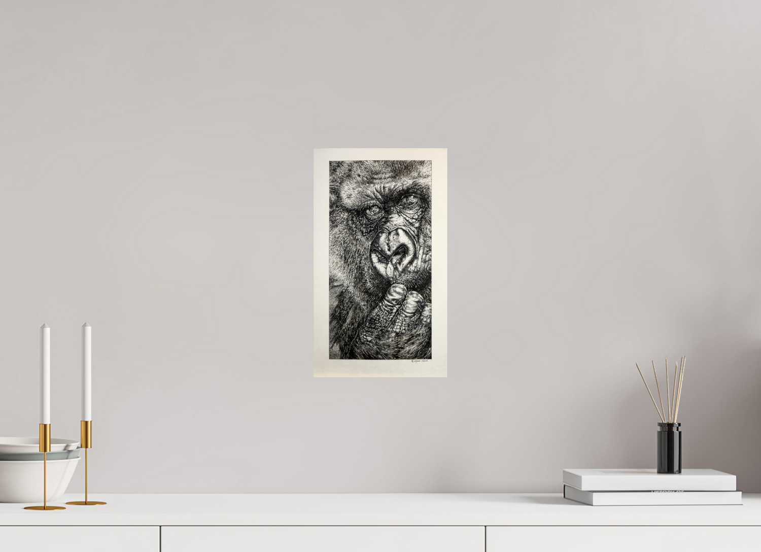 20 x 34,3 cm, Fine Art Print Romina  (mit den Augen eines Kindes)