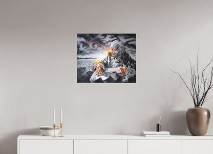 59,9 x 50 cm, Leinwand Abendstimmung