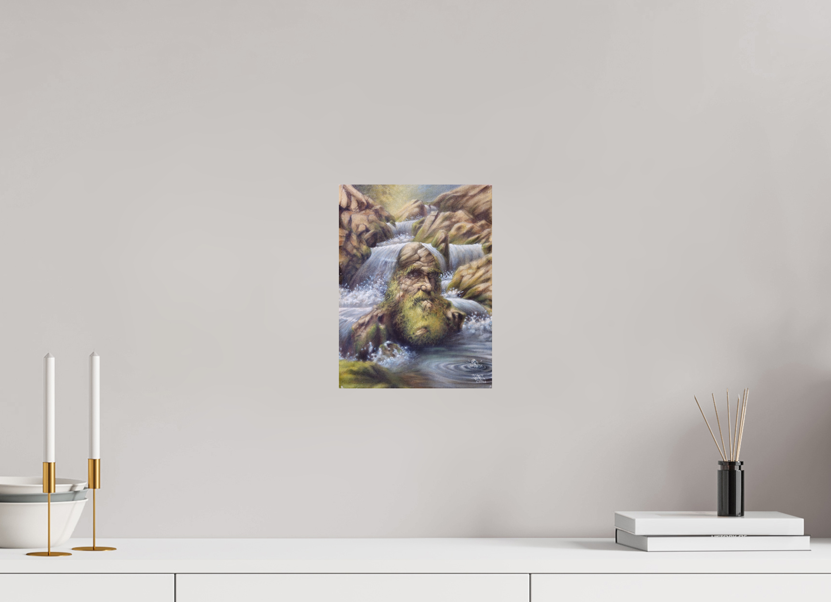 21 x 28 cm, Fine Art Print Darwins Fluss