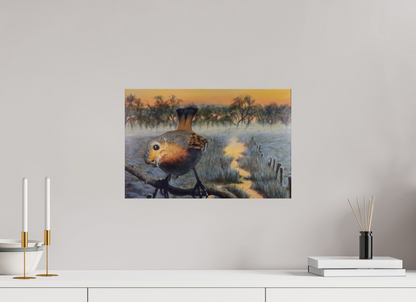 45,6 x 30 cm, Fine Art Print Der Blick (Wintermorgen)