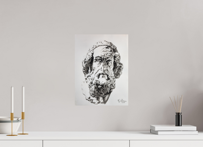 30 x 40 cm, Fine Art Print Homer &amp; Homer – Das Fundament der Erzählung