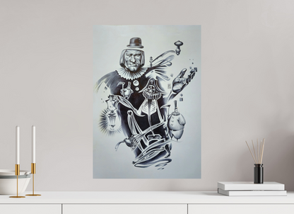 DIN A2 (42 x 59,4 cm), Fine Art Print Keeper of The Silence (Totengräber)