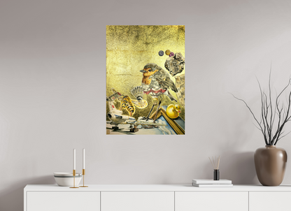 60 x 83,4 cm, Fine Art Print Schwebeteilchen