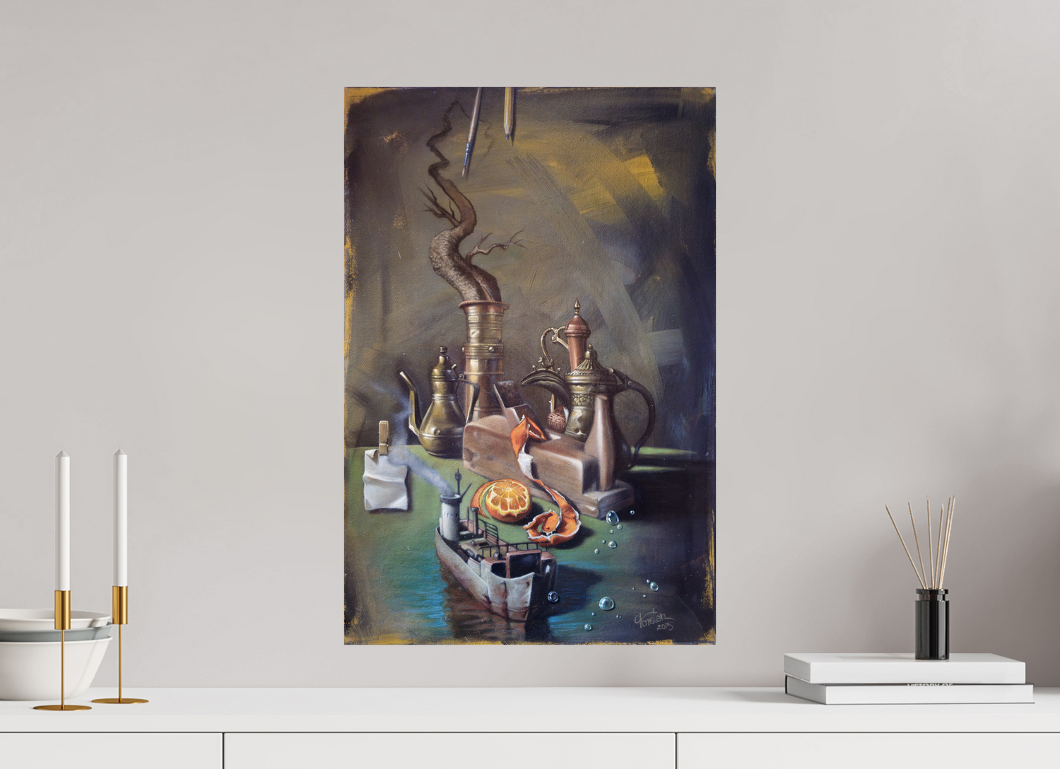 40 x 60 cm, Fine Art Print Un-realistisch