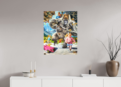 60 x 78,5 cm, Leinwand Kinderseelen