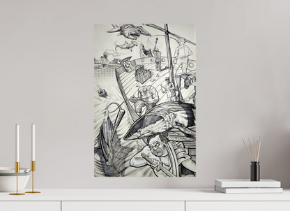 40 x 60 cm, Fine Art Print Der Fang
