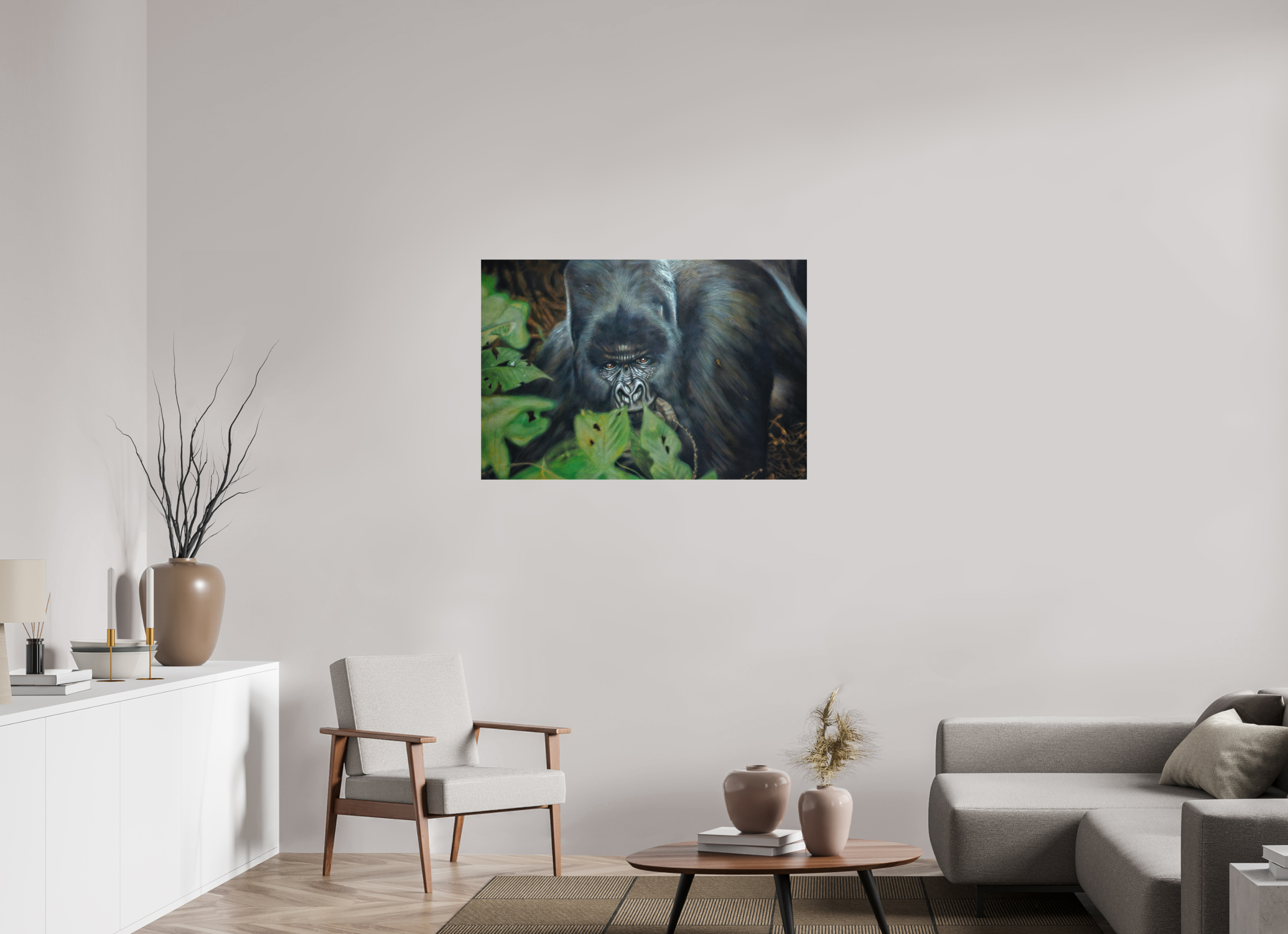 104,2 x 70 cm, Leinwand Des Kaisers Träne