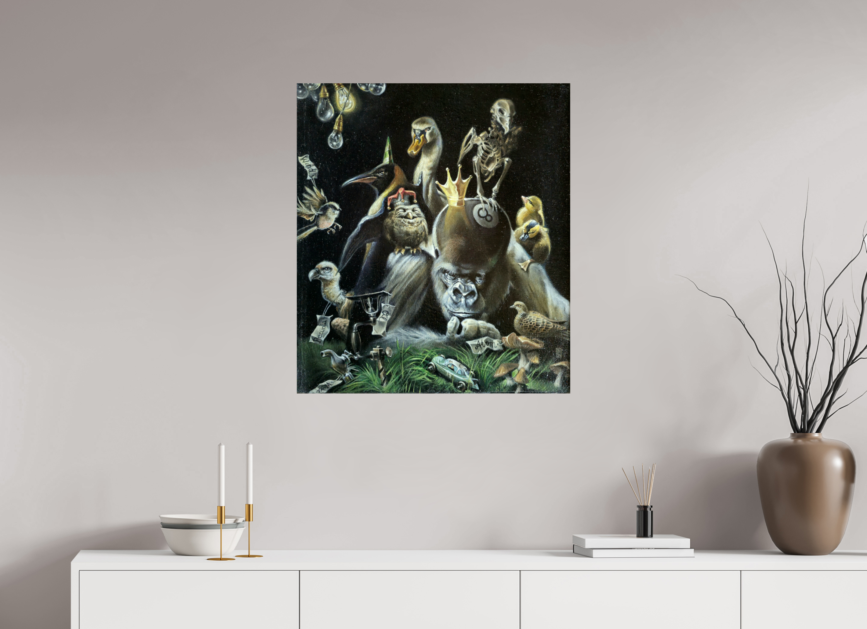 70 x 79,4 cm, Fine Art Print Gib 8 (acht!)